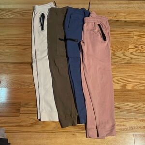 Lot of 4 Dynamic Fleece Pants/Joggers